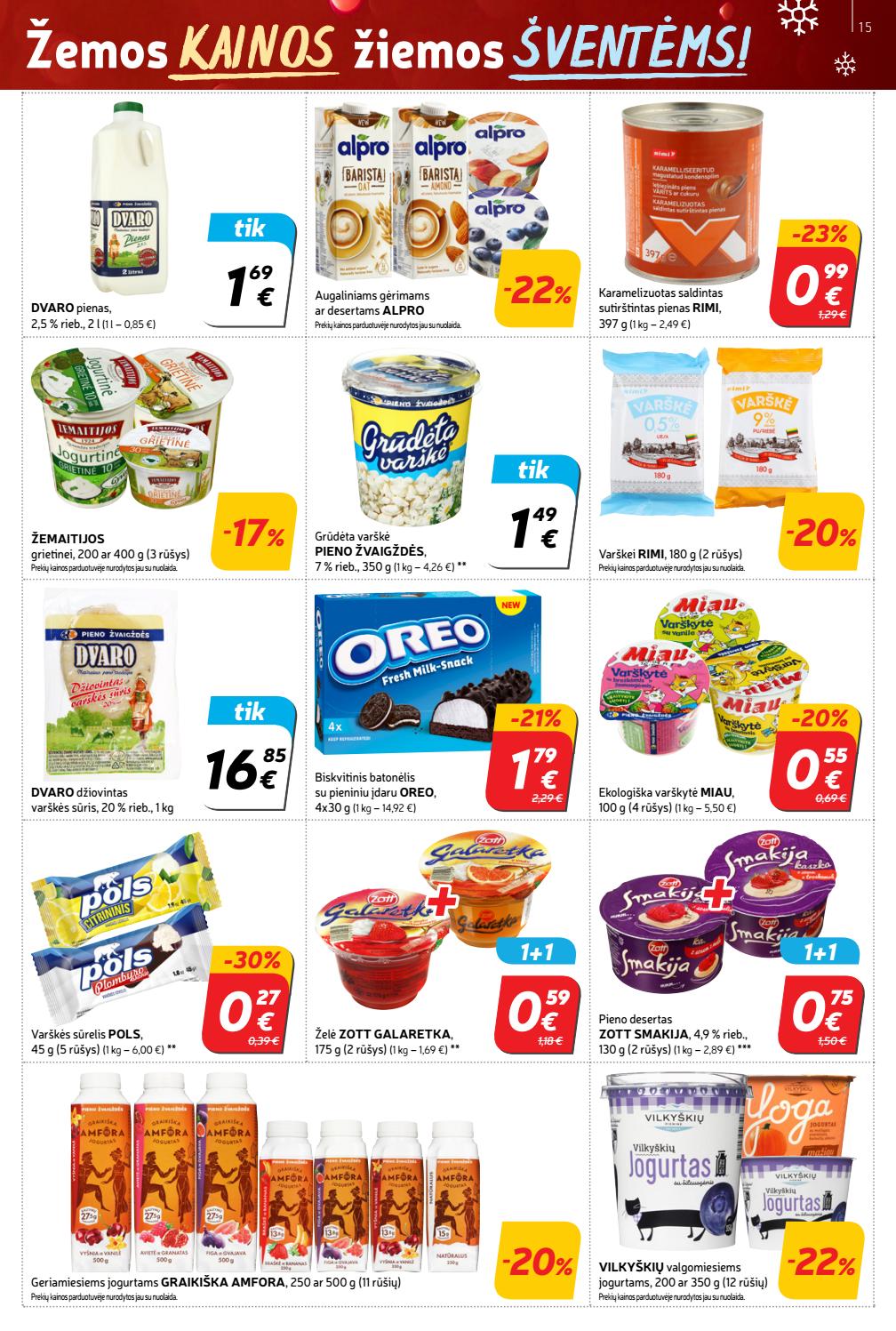 Rimi savaitinis leidinys akcijos nuo 
  2020-12-08 iki 
  2020-12-14 | Leidinukas.lt puslapis 15