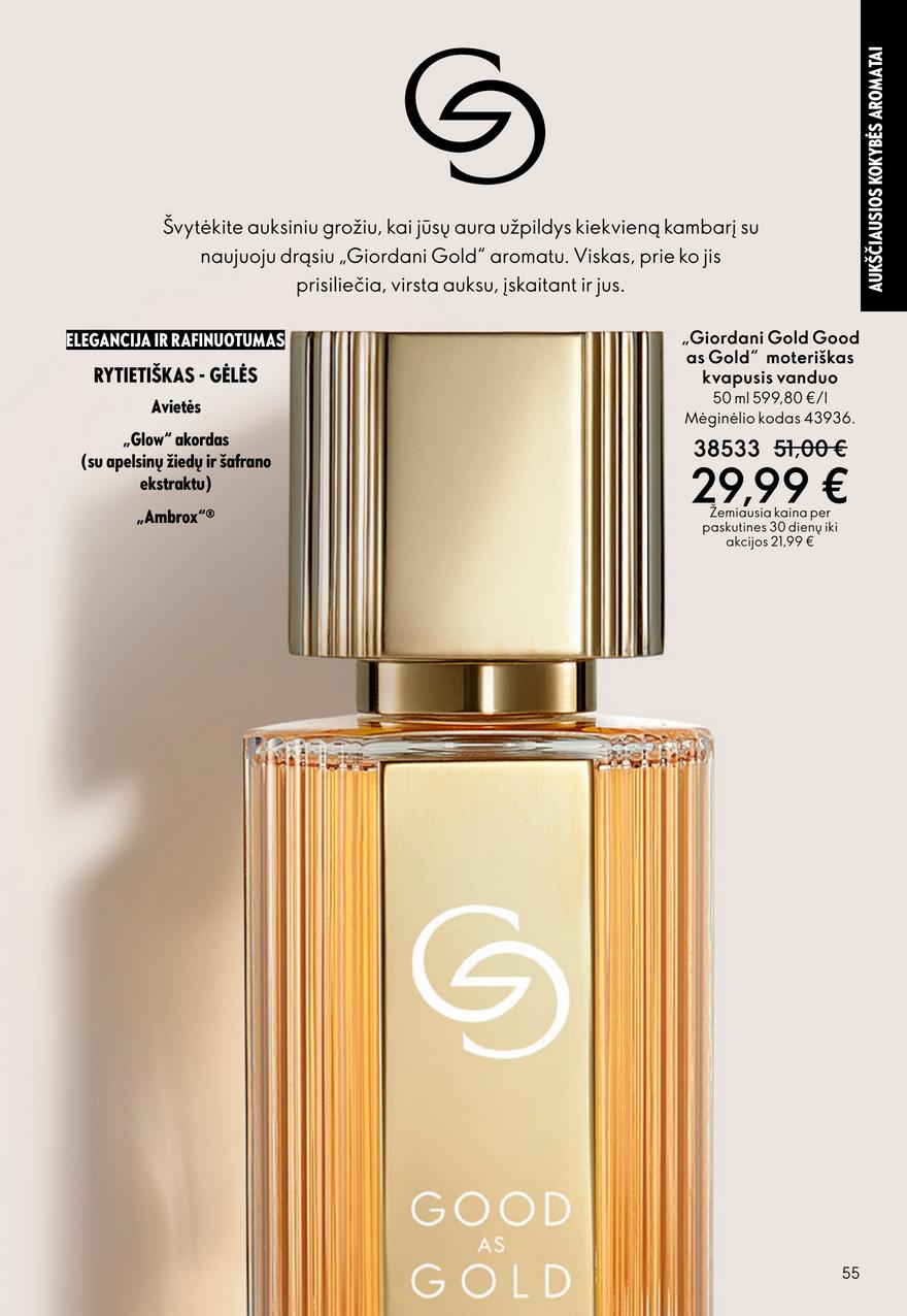 Oriflame katalogas akcijos nuo 
  2025-11-19 iki 
  2025-12-09 | Leidinukas.lt puslapis 55