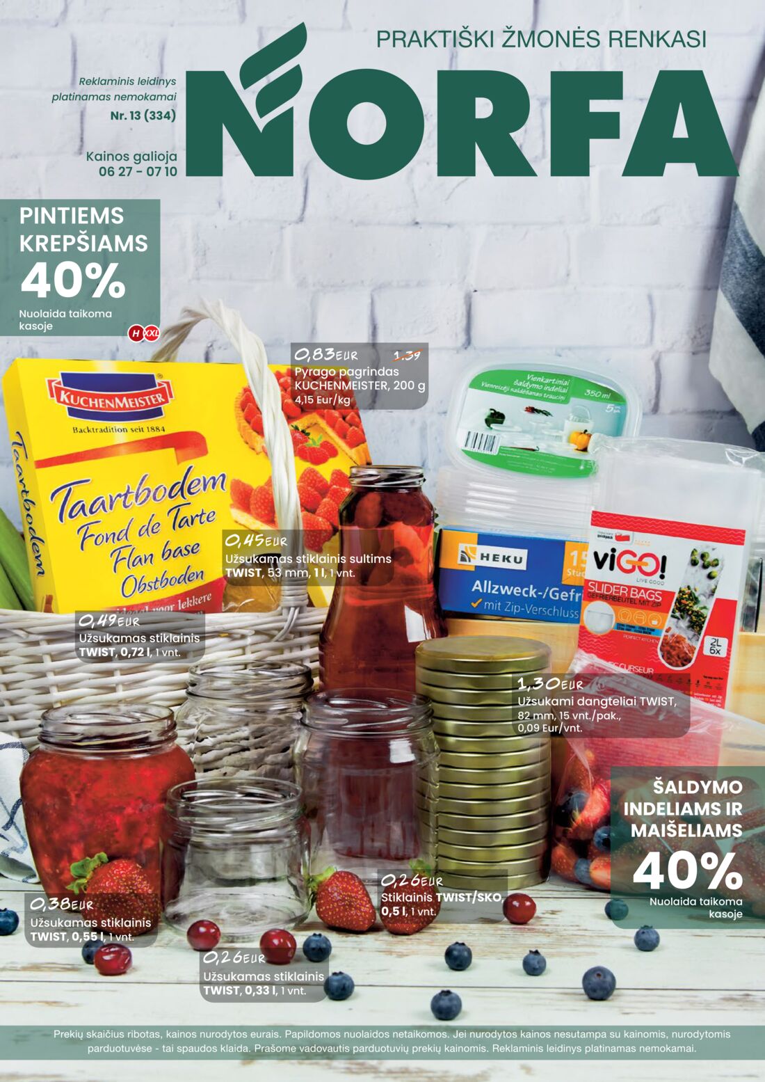 Norfa kaininis leidinys akcijos nuo 
  2019-06-27 iki 
  2019-07-10 | Leidinukas.lt puslapis 1