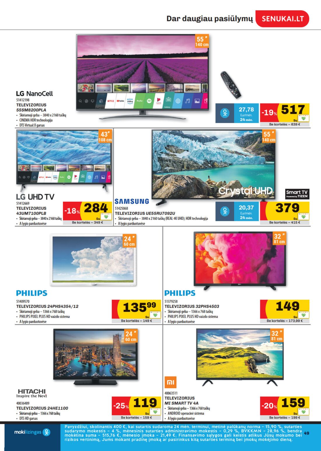 Senukai reklaminis leidinys akcijos nuo 
  2020-05-20 iki 
  2020-06-08 | Leidinukas.lt puslapis 49