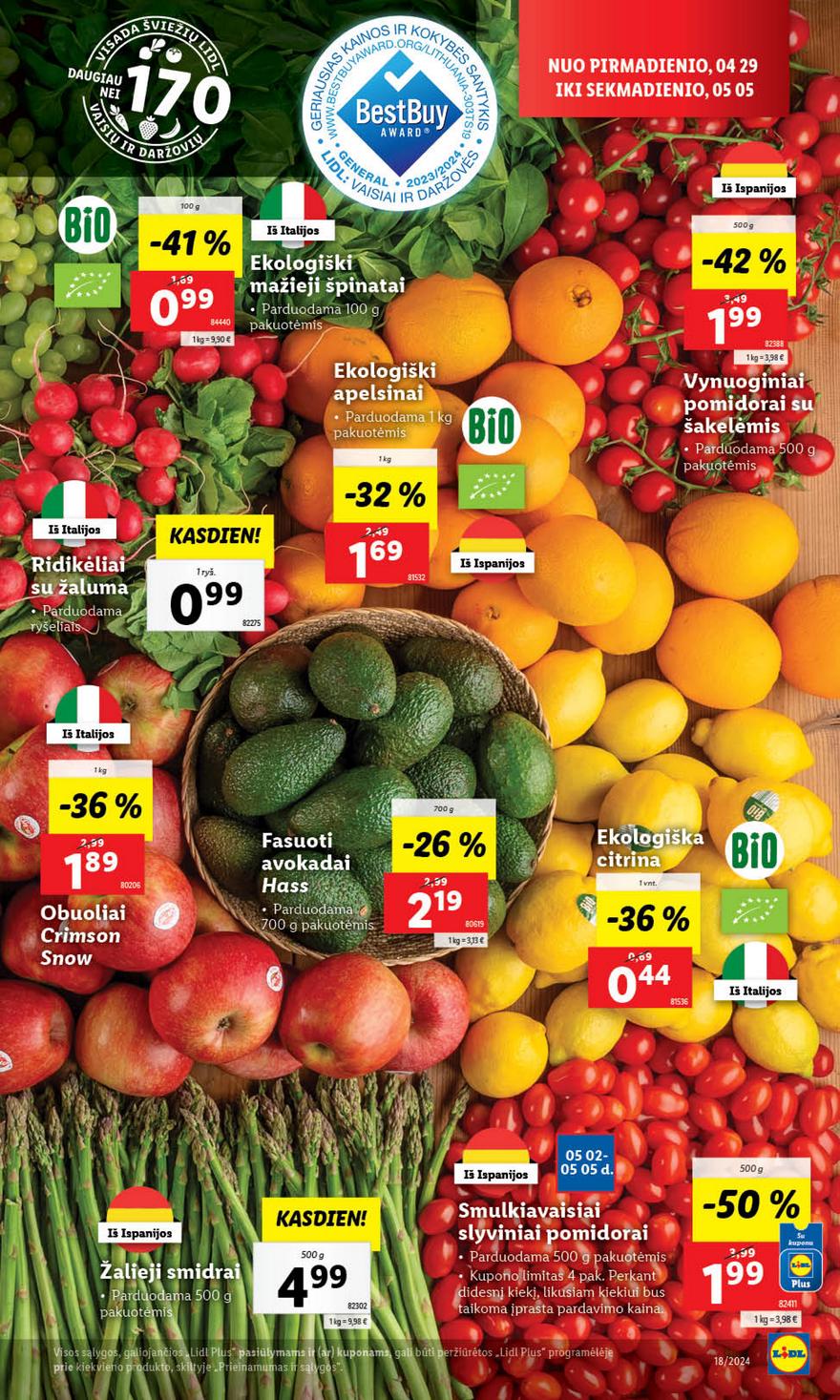 Lidl leidinys akcijos nuo 
  2024-04-29 iki 
  2024-05-05 | Leidinukas.lt puslapis 23