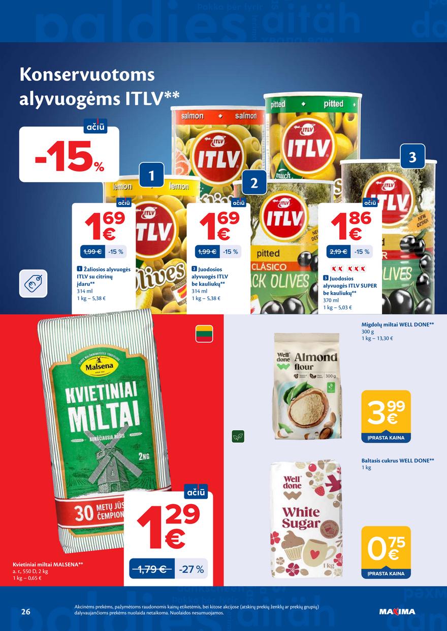 Maxima leidinukas akcijos nuo 
  2026-05-12 iki 
  2026-05-18 | Leidinukas.lt puslapis 26