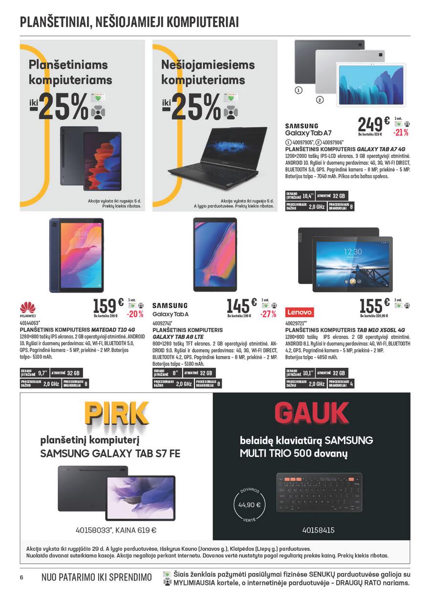 Senukai leidinys akcijos nuo 
  2021-08-12 iki 
  2021-09-05 | Leidinukas.lt puslapis 6