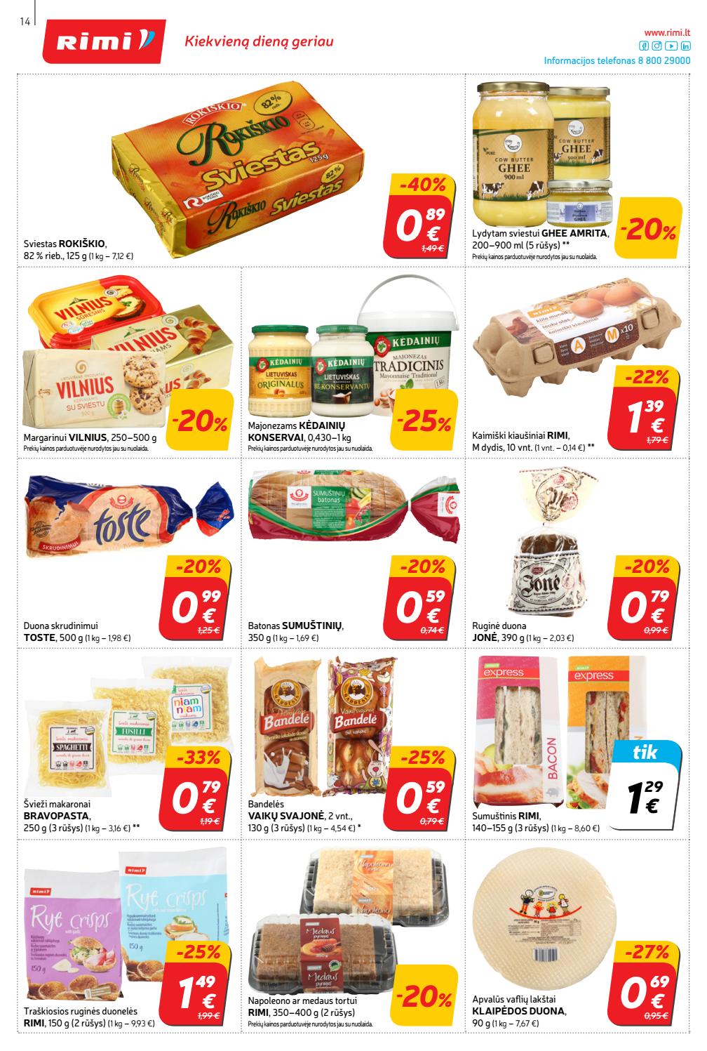 Rimi savaitinis leidinys akcijos nuo 
  2019-09-17 iki 
  2019-09-23 | Leidinukas.lt puslapis 14