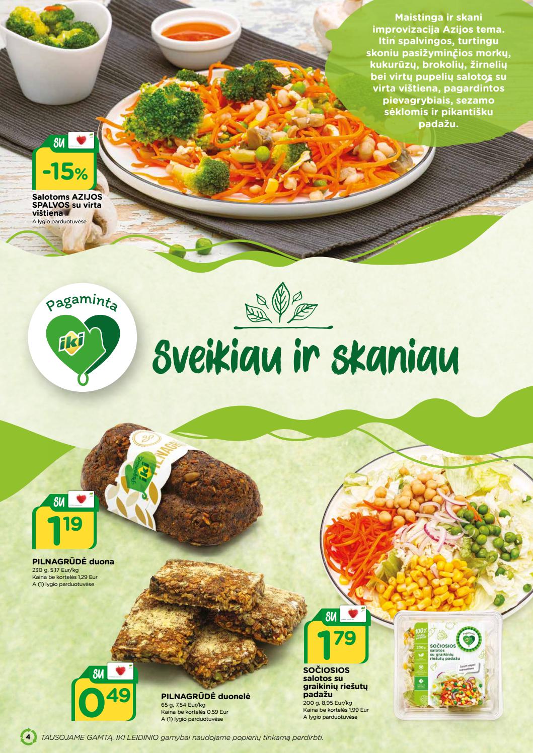 Iki Sveikesnio maisto receptai akcijos nuo 
  2021-04-05 iki 
  2021-05-02 | Leidinukas.lt puslapis 4