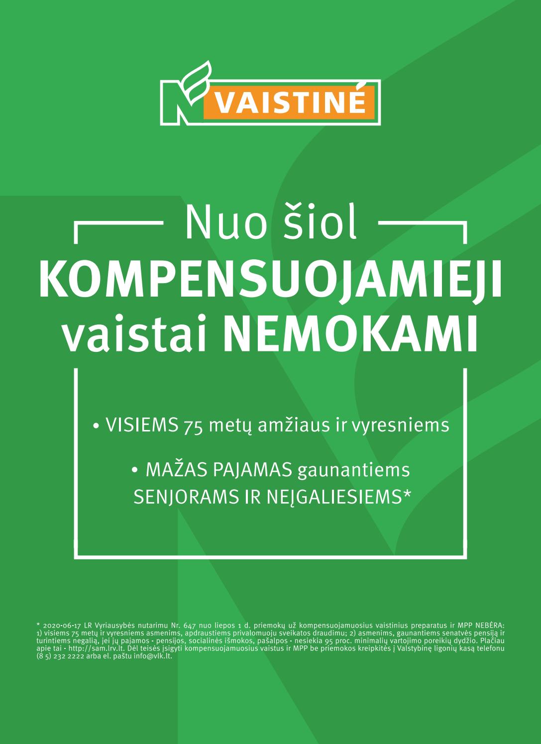Norfos vaistinė leidinys akcijos nuo 
  2020-09-01 iki 
  2020-09-30 | Leidinukas.lt puslapis 10