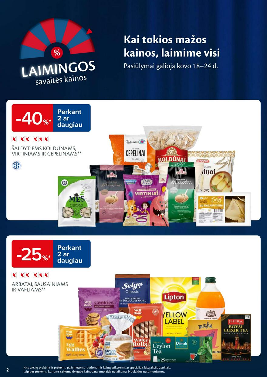 Maxima savaitinis leidinys 12 akcijos nuo
2025-03-18 iki
2025-03-24 | Leidinukas.lt puslapis 2