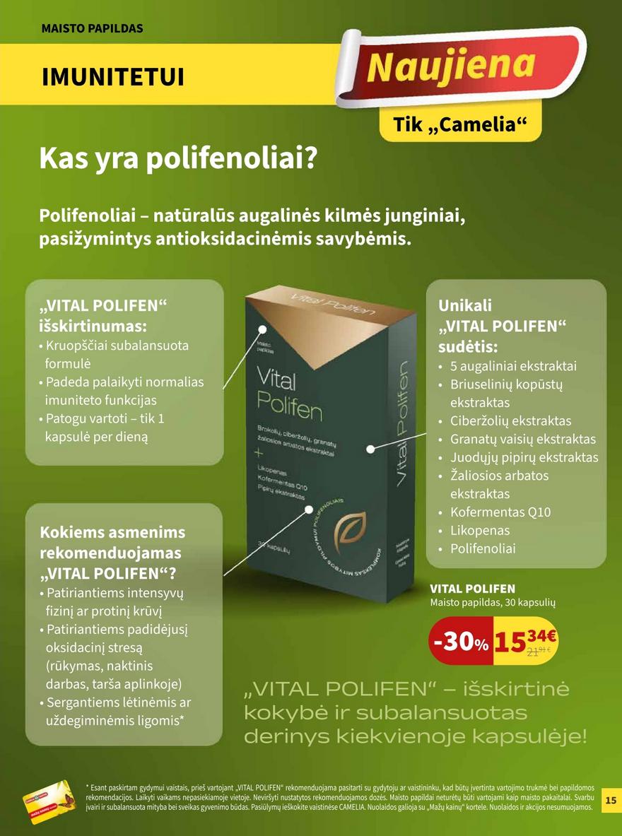 Camelia leidinys akcijos nuo 
  2025-10-01 iki 
  2025-10-31 | Leidinukas.lt puslapis 15
