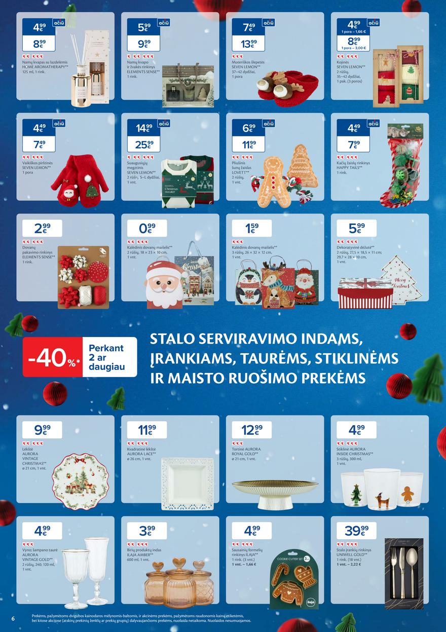 Maxima mėnesio leidinys akcijos nuo 
  2025-12-02 iki 
  2025-12-08 | Leidinukas.lt puslapis 6