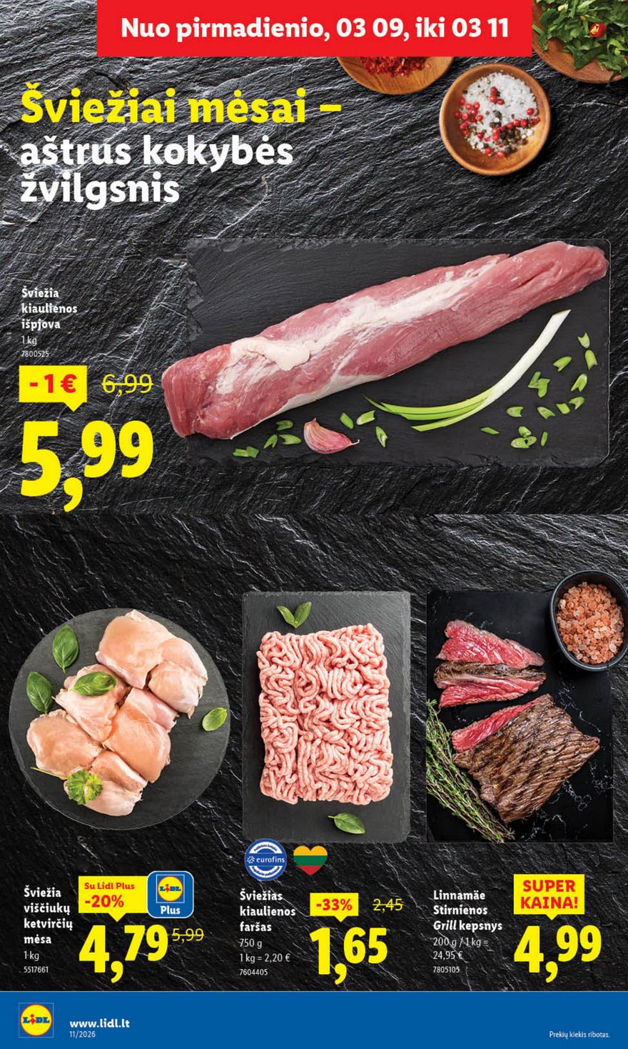 Lidl leidinys naujas akcijos nuo 
  2026-03-09 iki 
  2026-03-15 | Leidinukas.lt puslapis 8