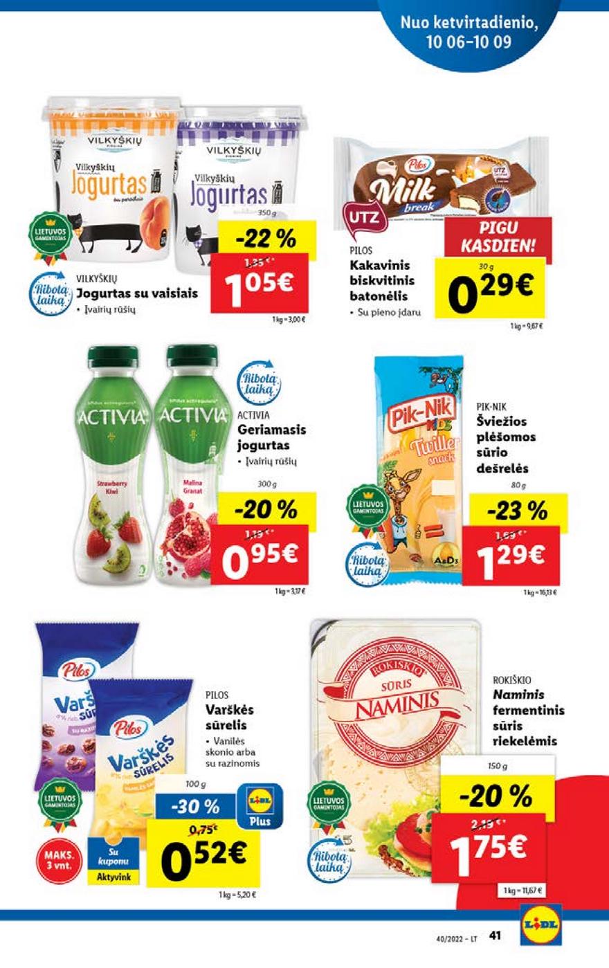 Ldil maisto leidinys akcijos nuo 
  2022-10-03 iki 
  2022-10-09 | Leidinukas.lt puslapis 41