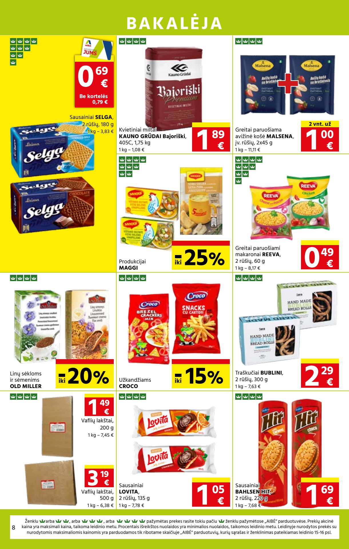 Aibė leidinys akcijos nuo 
  2023-08-03 iki 
  2023-08-15 | Leidinukas.lt puslapis 8