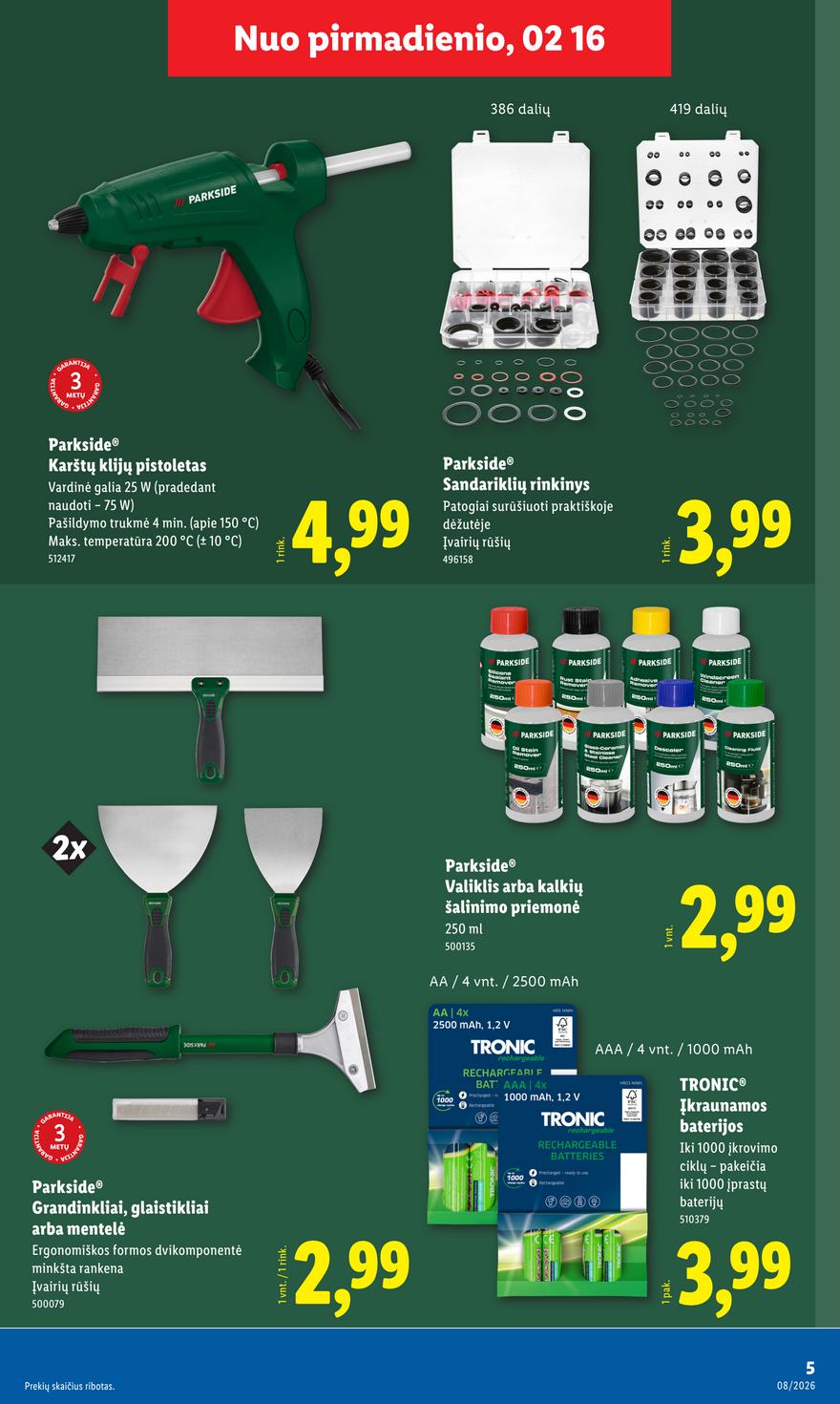 Lidl leidinys naujas akcijos nuo 
  2026-02-16 iki 
  2026-02-22 | Leidinukas.lt puslapis 5