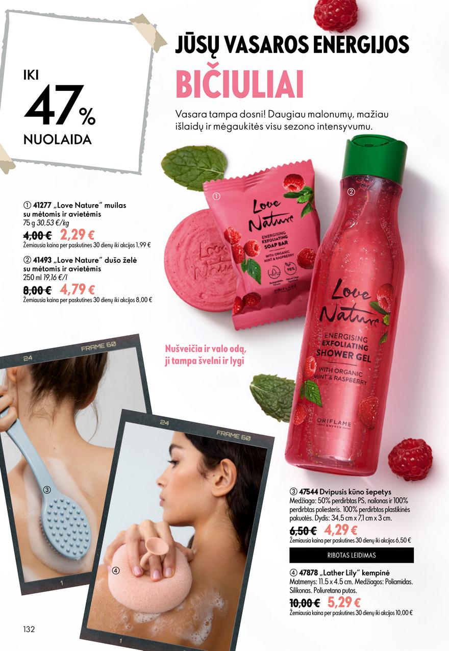 Oriflame katalogas akcijos nuo 
  2026-07-15 iki 
  2026-08-04 | Leidinukas.lt puslapis 132