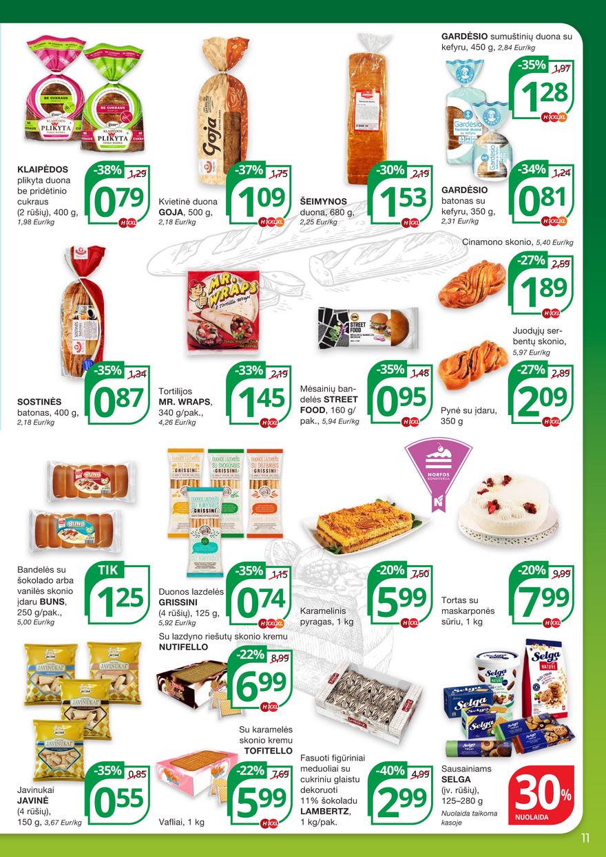 Norfos kaininis leidinys akcijos nuo 
  2023-06-29 iki 
  2023-07-12 | Leidinukas.lt puslapis 11