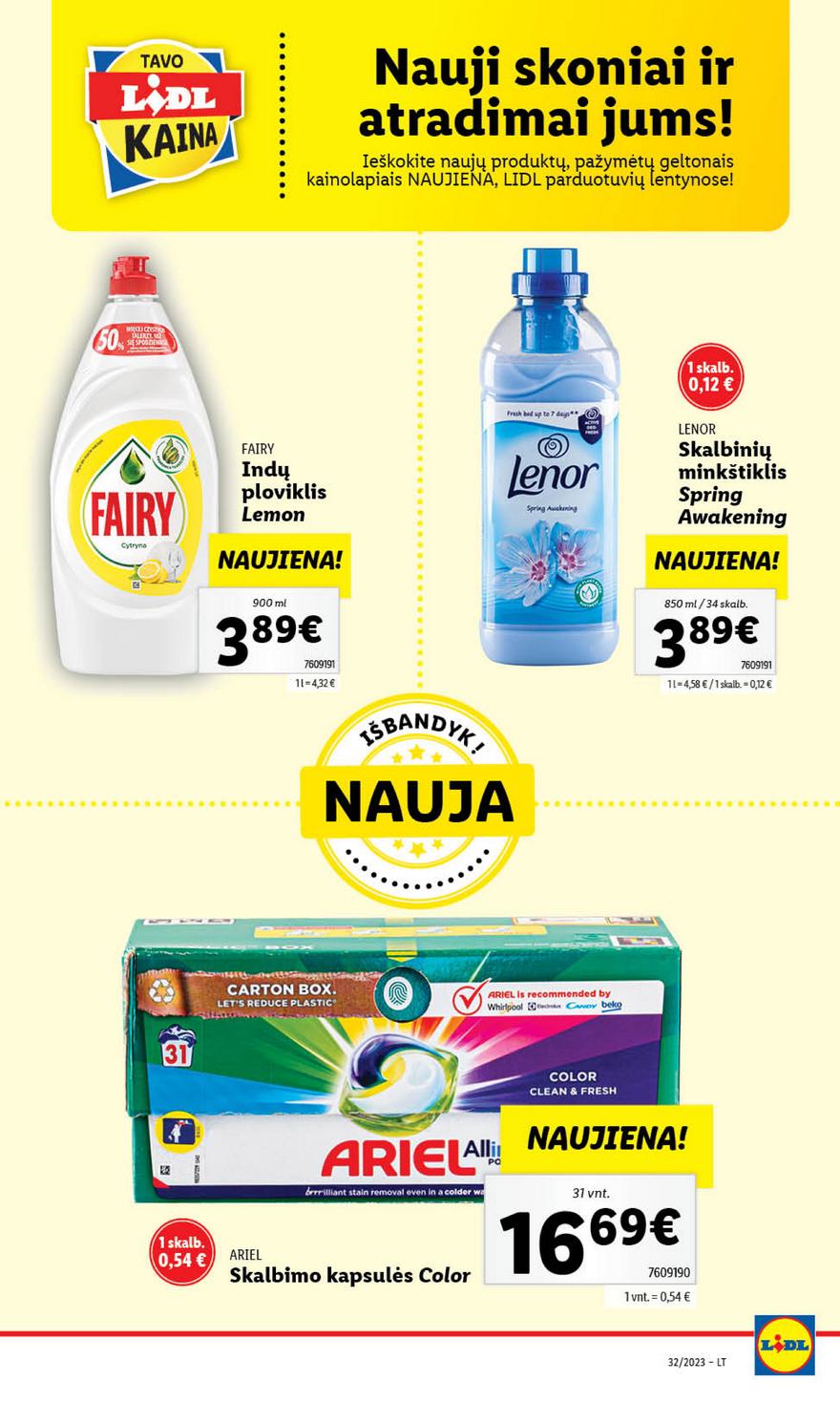 Lidl pasiūlymai akcijos nuo 
  2023-08-07 iki 
  2023-08-13 | Leidinukas.lt puslapis 53