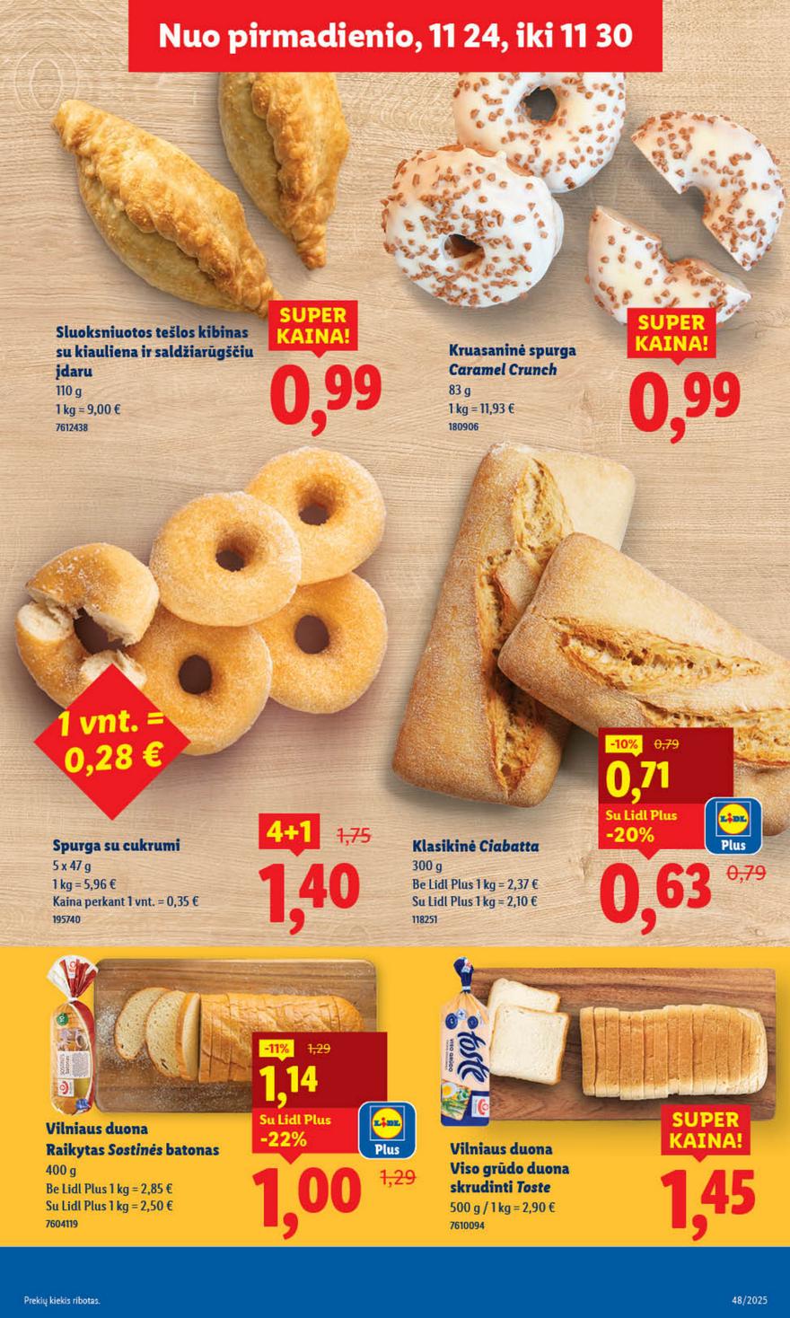 Lidl leidinys naujas akcijos nuo 
  2025-11-24 iki 
  2025-11-30 | Leidinukas.lt puslapis 9