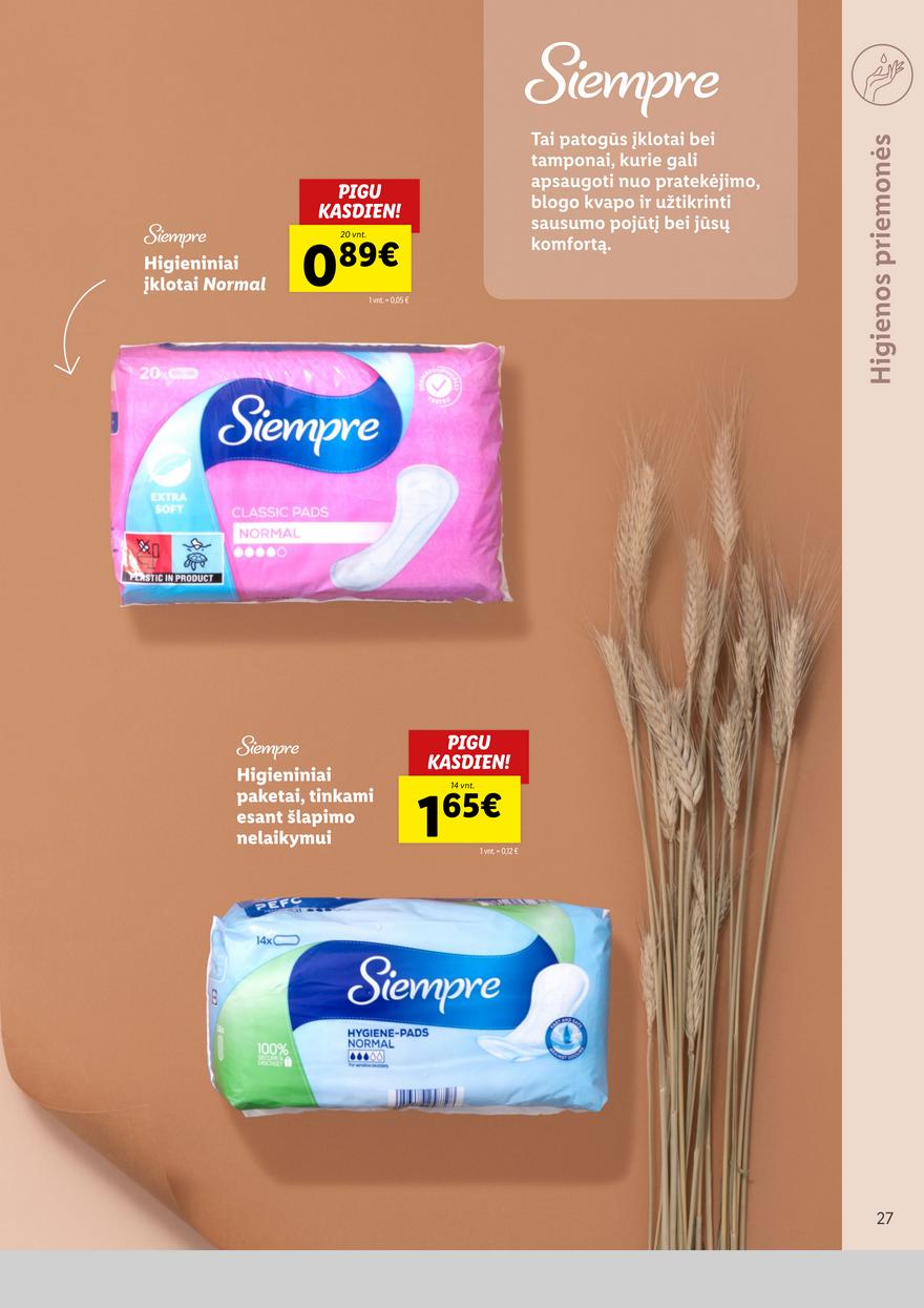 Lidl pasiūlymai akcijos nuo 
  2022-10-13 iki 
  2022-10-19 | Leidinukas.lt puslapis 27