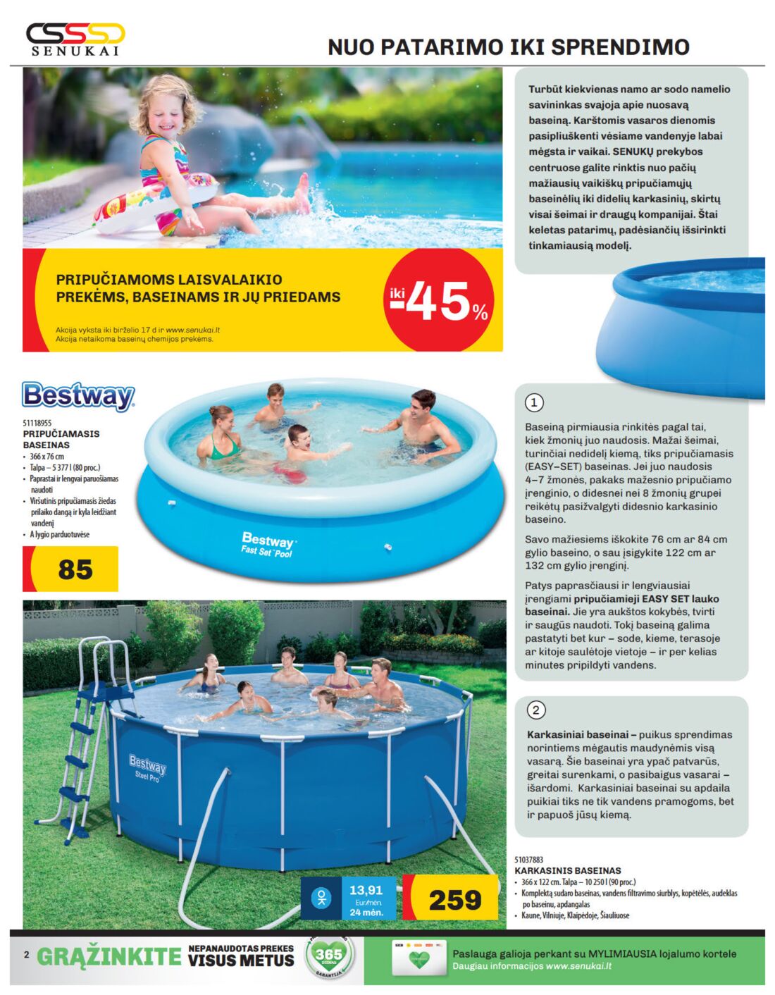 Senukai reklaminis leidinys akcijos nuo 
  2019-05-30 iki 
  2019-06-17 | Leidinukas.lt puslapis 2