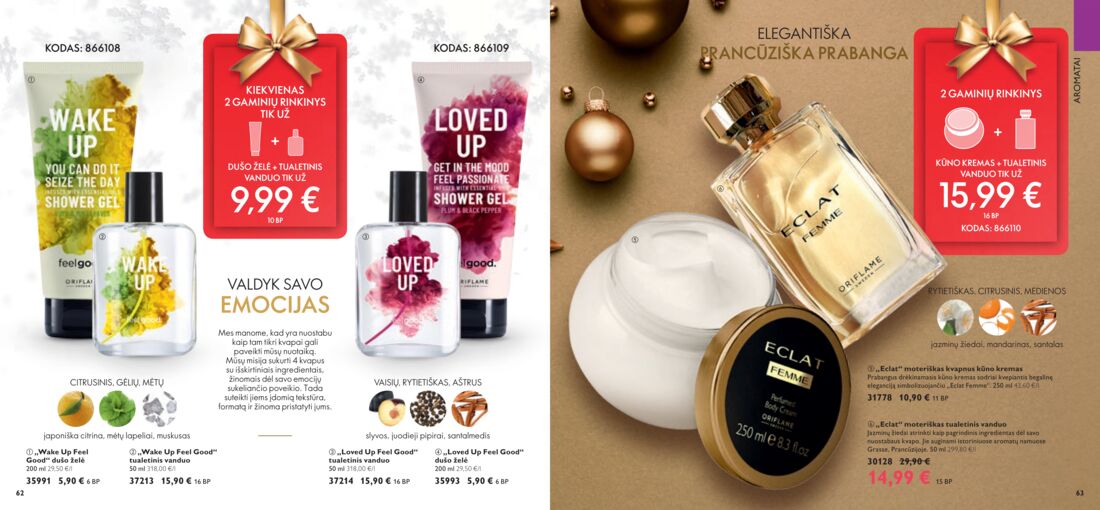 Oriflame katalogas akcijos nuo 
  2019-11-01 iki 
  2019-11-30 | Leidinukas.lt puslapis 32