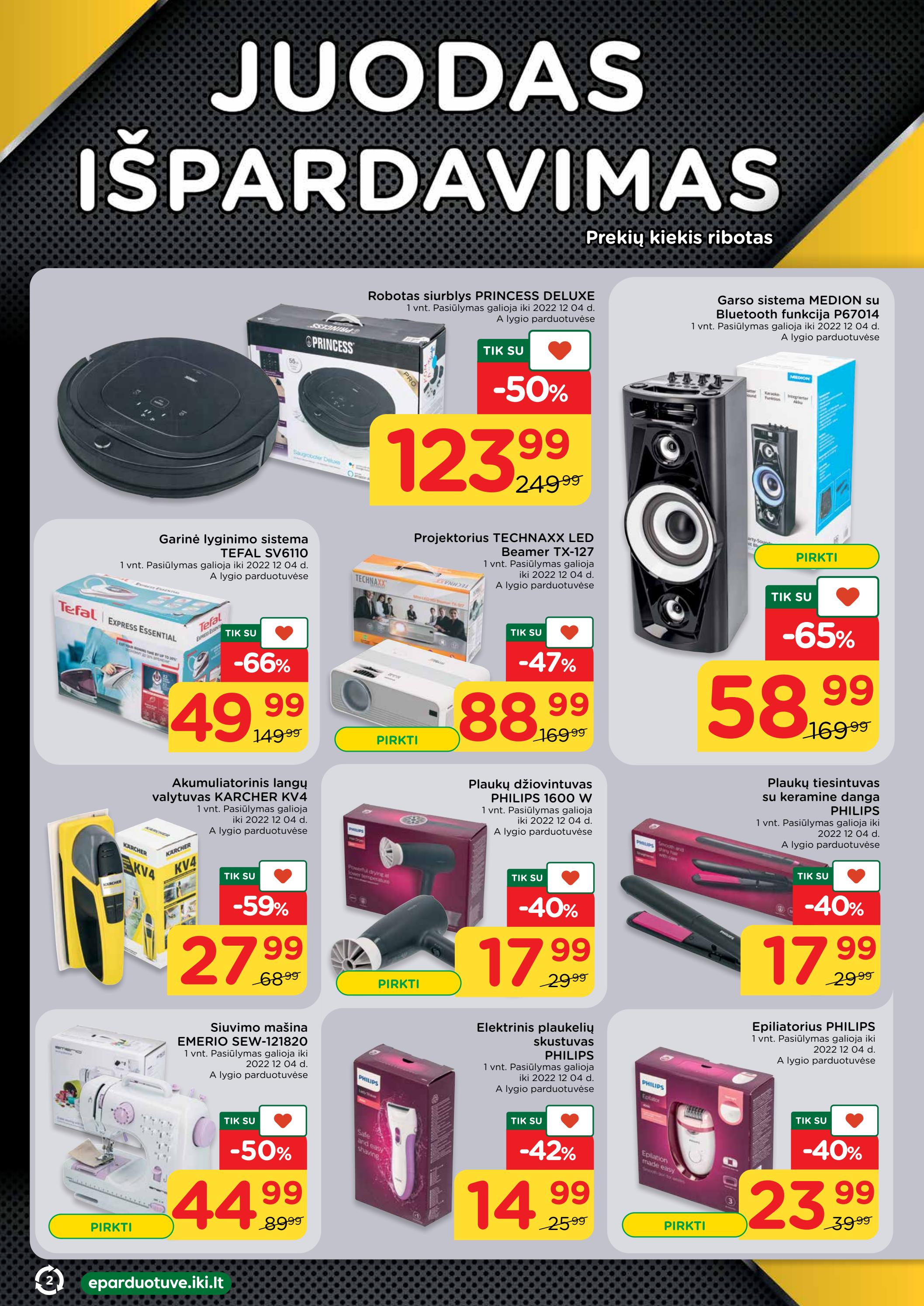 Iki savaitės leidinys akcijos nuo 
  2022-11-21 iki 
  2022-11-27 | Leidinukas.lt puslapis 2