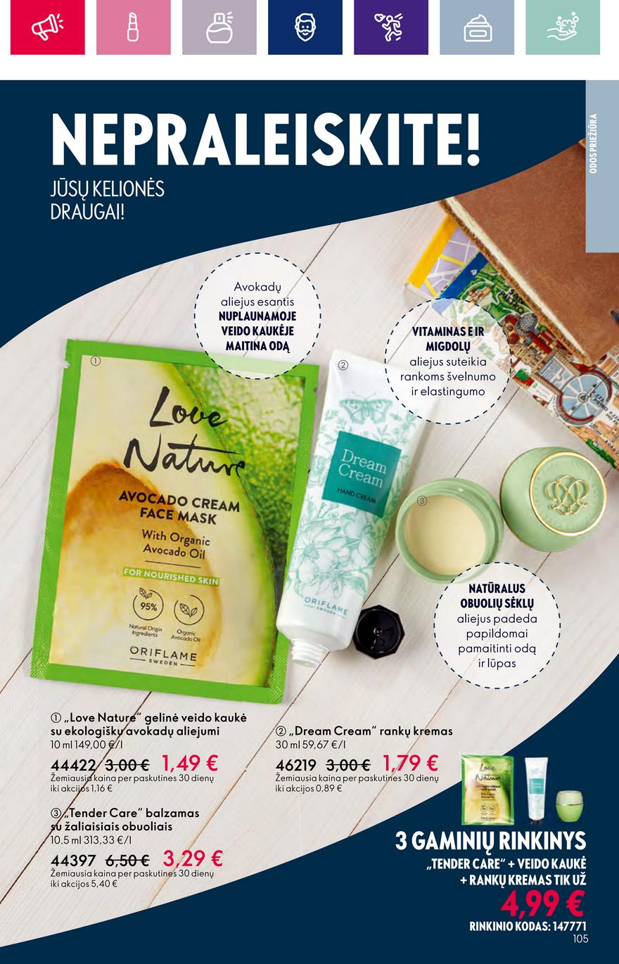 Oriflame katalogas akcijos nuo 
  2023-09-13 iki 
  2023-10-03 | Leidinukas.lt puslapis 105