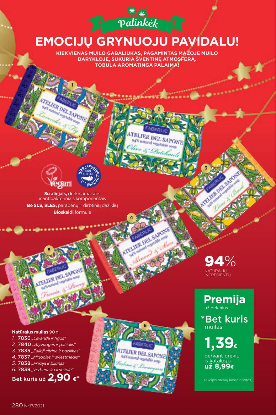Faberlic katalogas akcijos nuo 
  2021-11-22 iki 
  2021-12-05 | Leidinukas.lt puslapis 280
