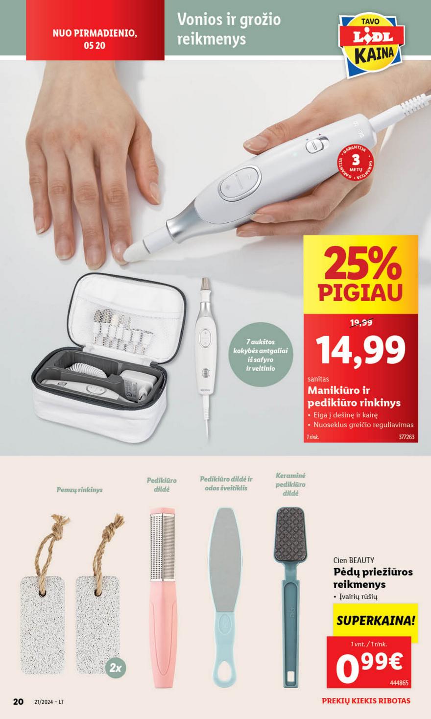 Lidl ne maisto leidinys akcijos nuo 
  2024-05-20 iki 
  2024-05-26 | Leidinukas.lt puslapis 20