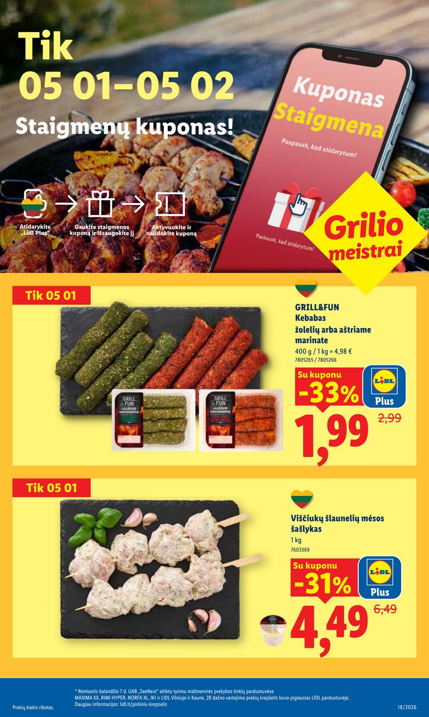 Lidl leidinys naujas akcijos nuo 
  2026-04-27 iki 
  2026-05-03 | Leidinukas.lt puslapis 33