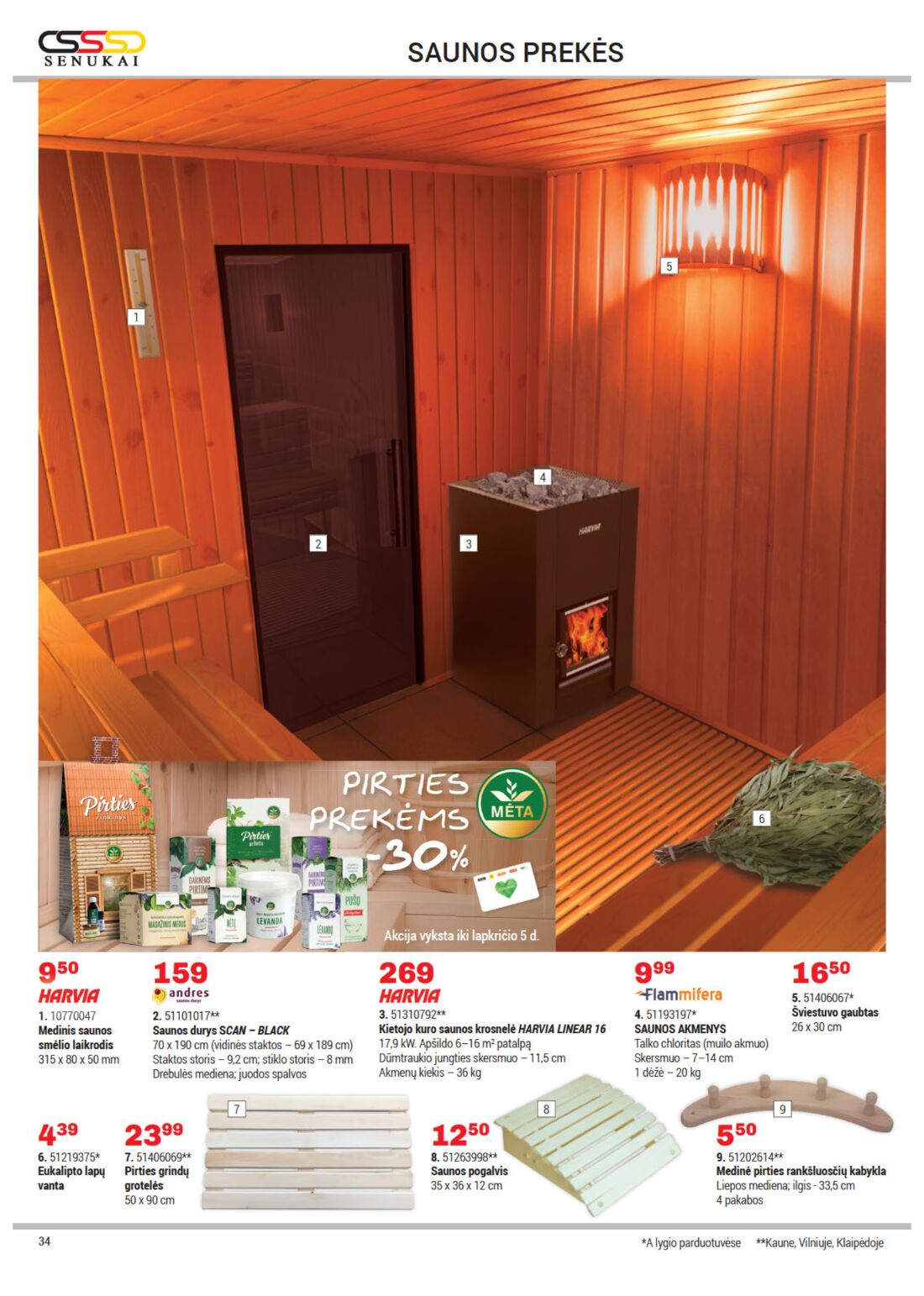 Senukai reklaminis leidinys akcijos nuo 
  2019-10-03 iki 
  2019-11-05 | Leidinukas.lt puslapis 34