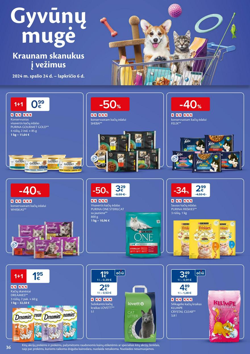 Maxima savaitinis leidinys 44 akcijos nuo 
  2024-10-29 iki 
  2024-11-04 | Leidinukas.lt puslapis 36