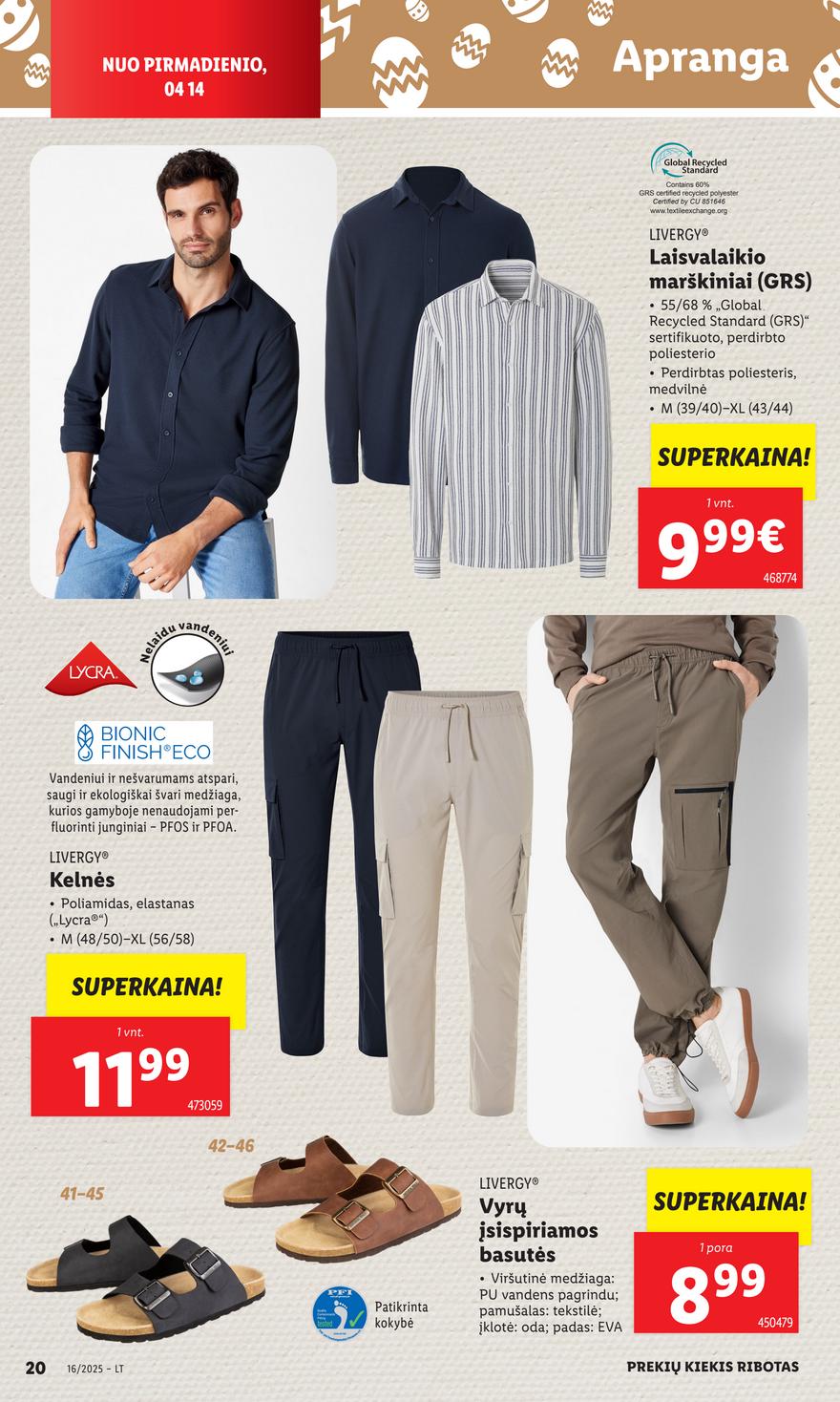 Lidl ne maisto leidinys akcijos nuo 
  2025-04-14 iki 
  2025-04-19 | Leidinukas.lt puslapis 20