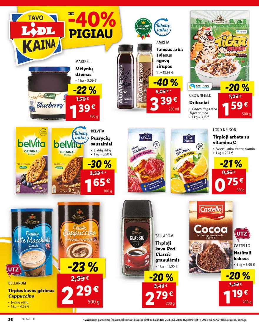 Lidl maisto prekių pasiūlymai akcijos nuo 
  2021-05-03 iki 
  2021-05-09 | Leidinukas.lt puslapis 26