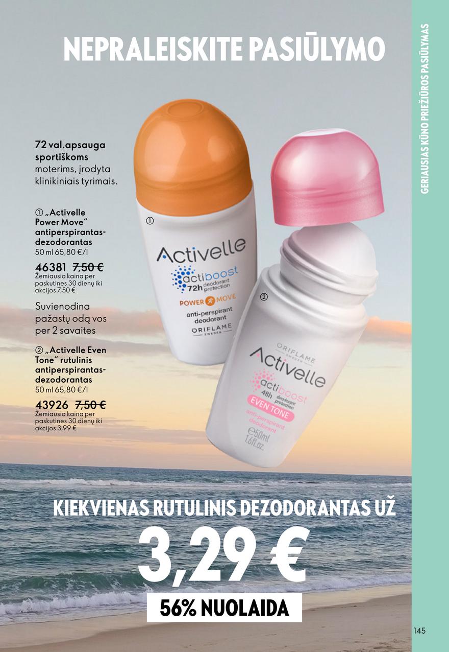 Oriflame katalogas akcijos nuo 
  2026-06-03 iki 
  2026-06-23 | Leidinukas.lt puslapis 145