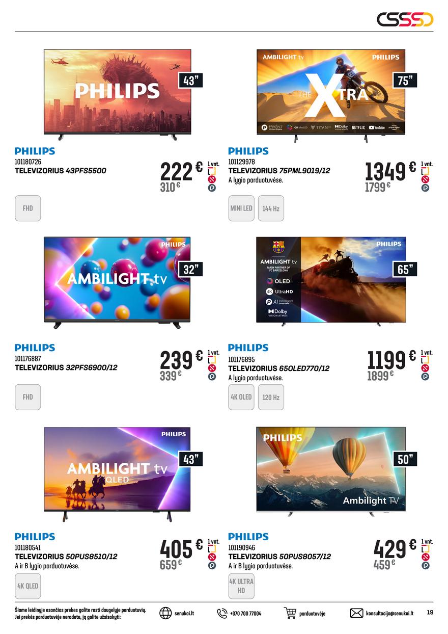 Senukai leidinys akcijos nuo 
  2025-09-10 iki 
  2025-10-13 | Leidinukas.lt puslapis 19
