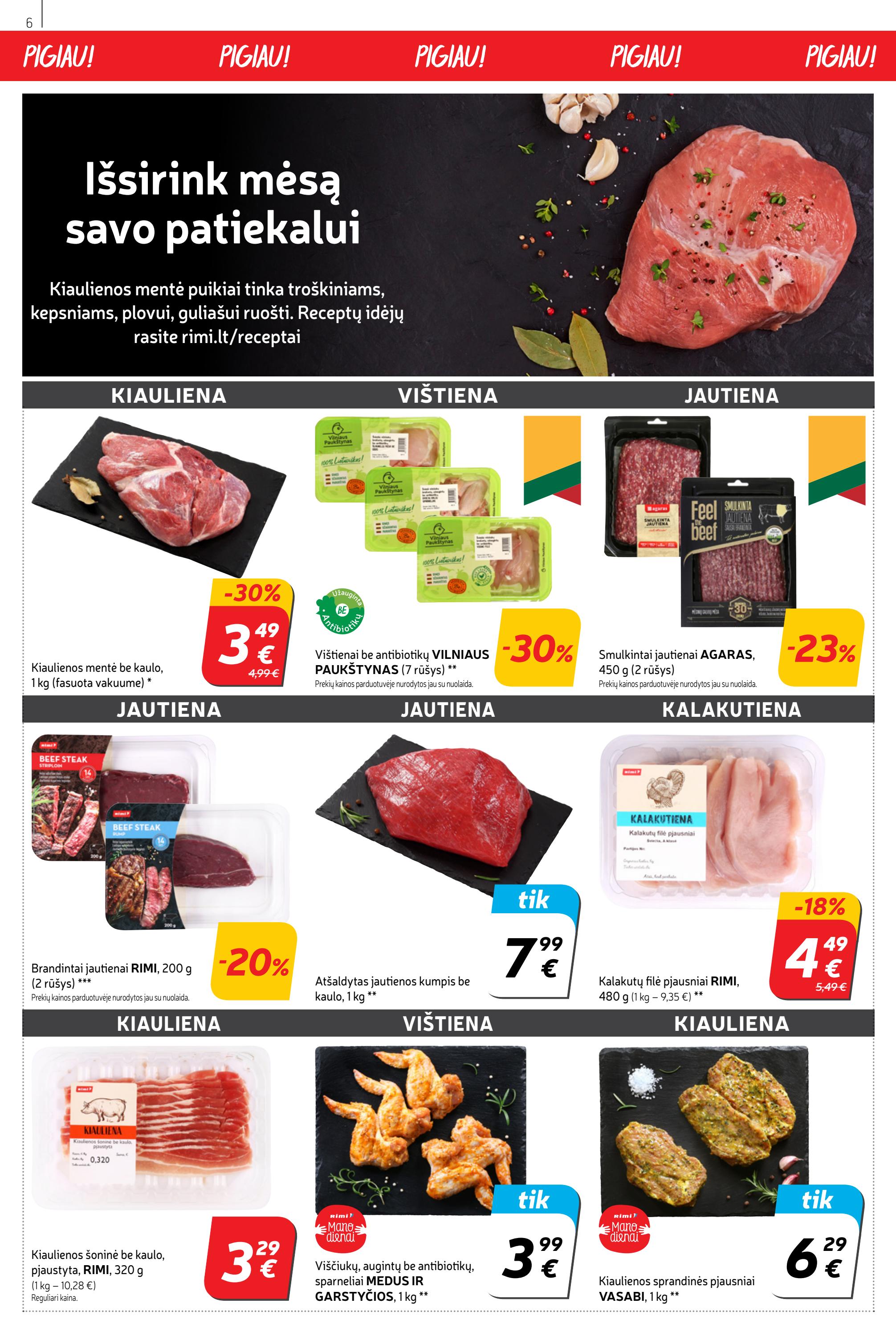 Rimi savaitinis leidinys akcijos nuo 
  2022-10-11 iki 
  2022-10-17 | Leidinukas.lt puslapis 6