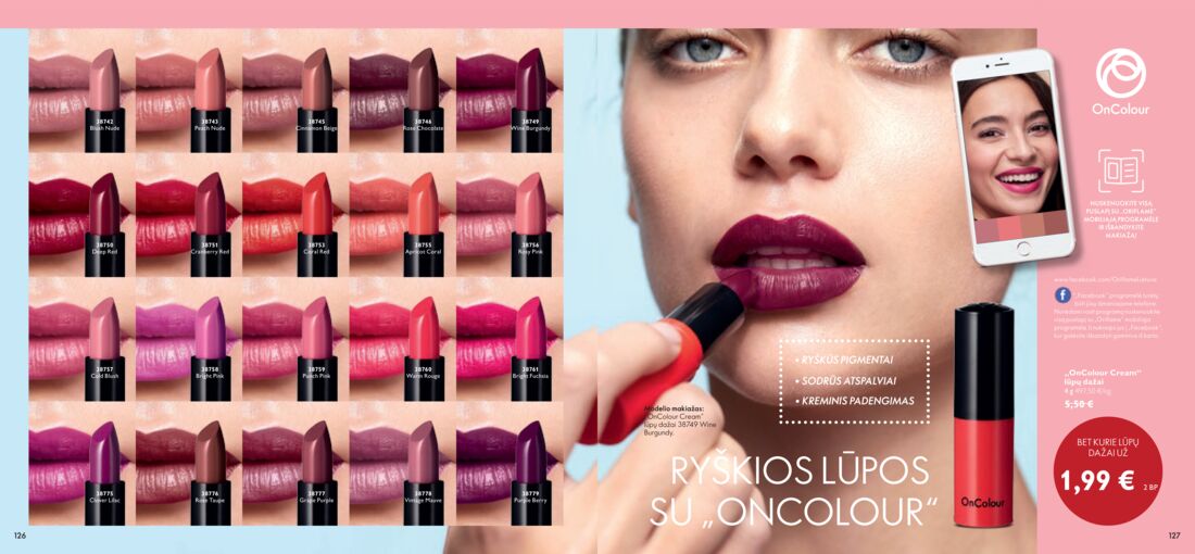 Oriflame katalogas akcijos nuo 
  2020-10-01 iki 
  2020-10-31 | Leidinukas.lt puslapis 64