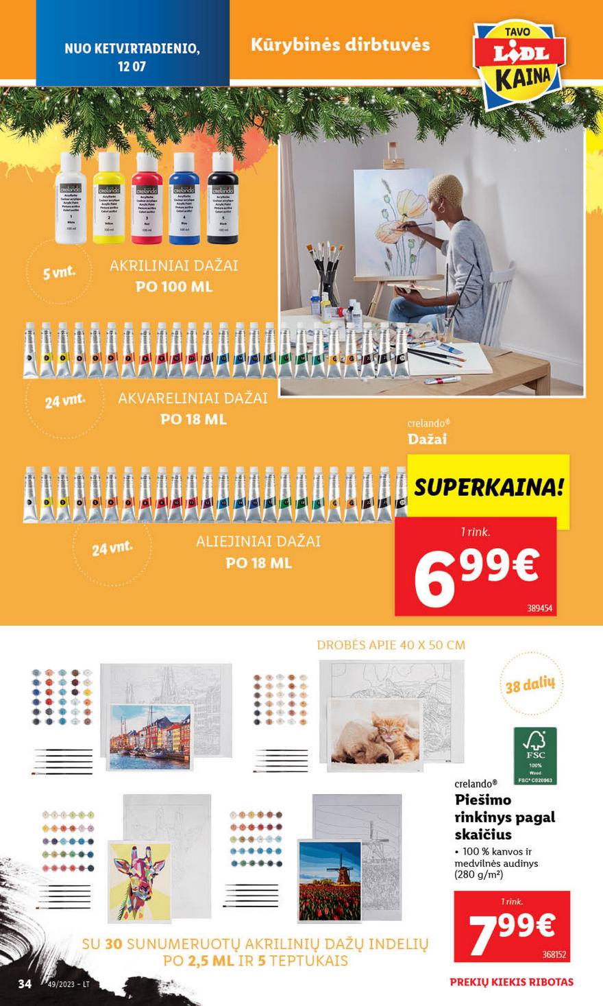 Lidl pasiūlymai akcijos nuo 
  2023-12-04 iki 
  2023-12-10 | Leidinukas.lt puslapis 36