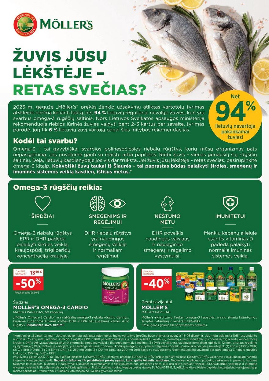 Euro vaistinė katalogas akcijos nuo 
  2025-09-01 iki 
  2025-09-30 | Leidinukas.lt puslapis 16