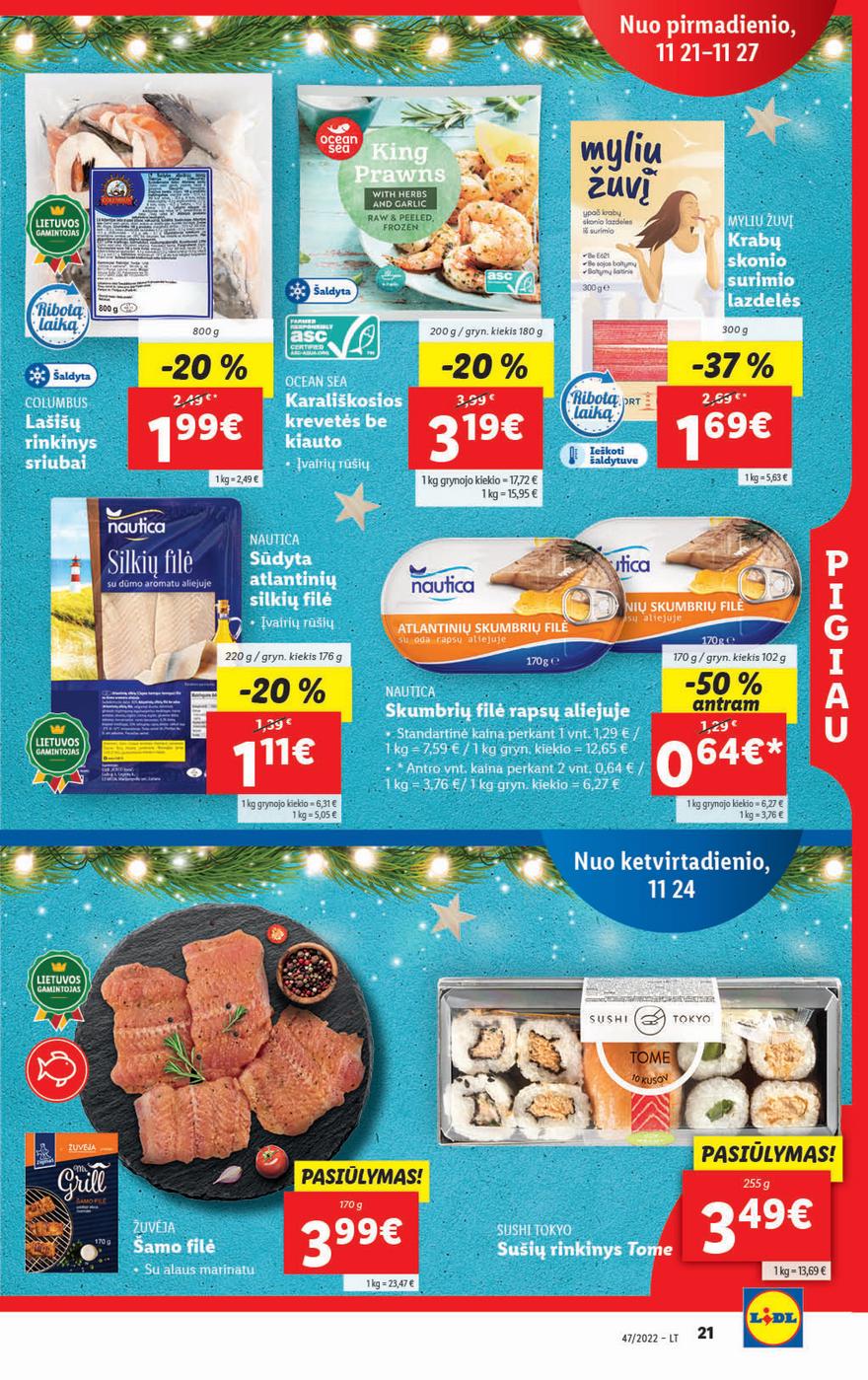 Ldil maisto leidinys akcijos nuo 
  2022-11-21 iki 
  2022-11-27 | Leidinukas.lt puslapis 21