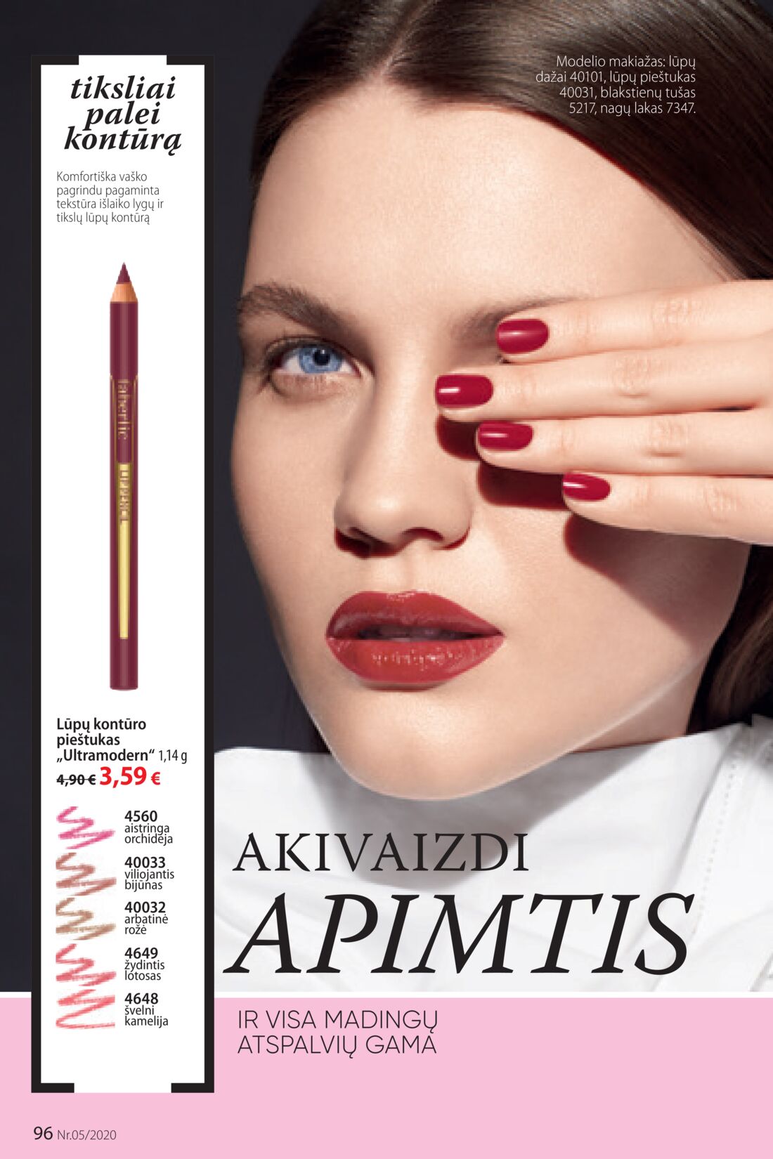 Faberlic leidinys akcijos nuo 
  2020-03-16 iki 
  2020-04-05 | Leidinukas.lt puslapis 96