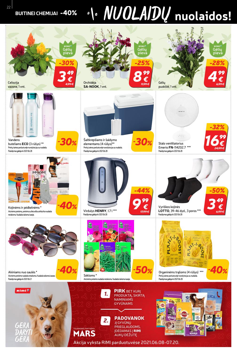 Rimi savaitinis leidinys akcijos nuo
2021-06-08 iki
2021-06-14 | Leidinukas.lt puslapis 22