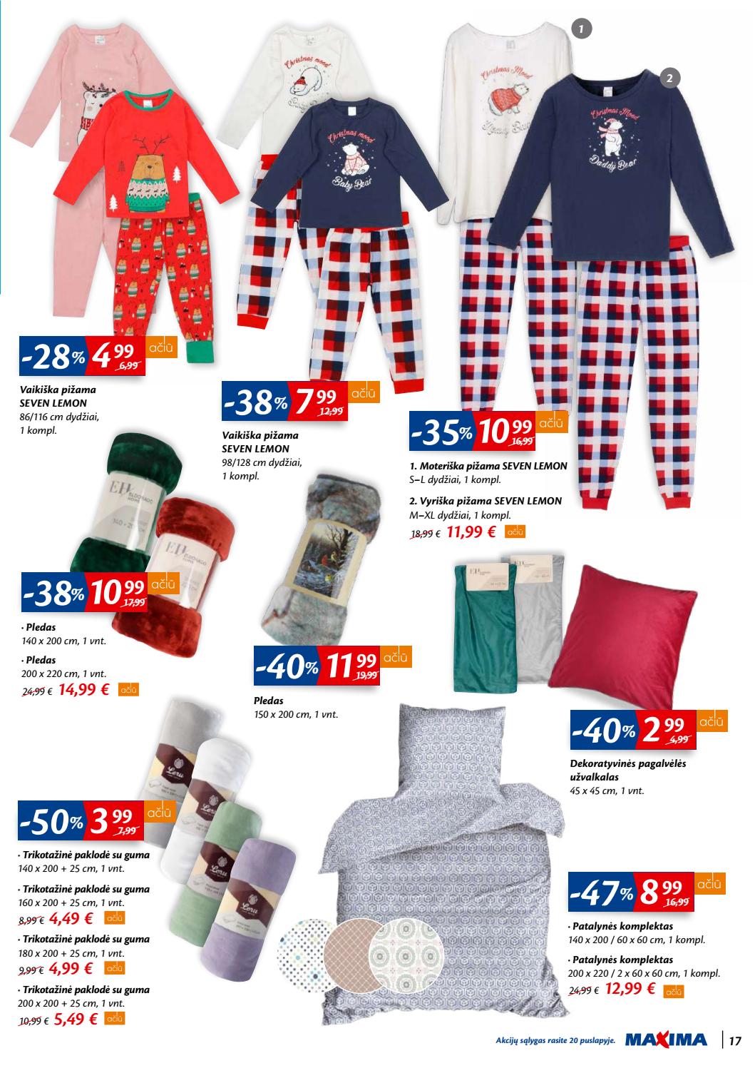 Maxima kaininis leidinys akcijos nuo 
  2019-11-19 iki 
  2019-11-25 | Leidinukas.lt puslapis 17