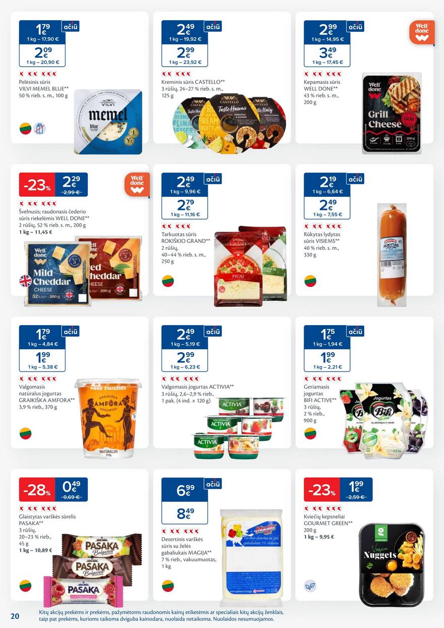 Maxima leidinys 41 akcijos nuo
2024-10-08 iki
2024-10-14 | Leidinukas.lt puslapis 20