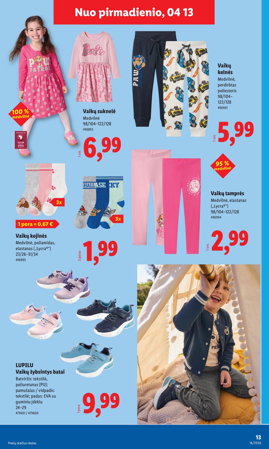 Lidl leidinys akcijos nuo 
  2026-04-13 iki 
  2026-04-19 | Leidinukas.lt puslapis 13