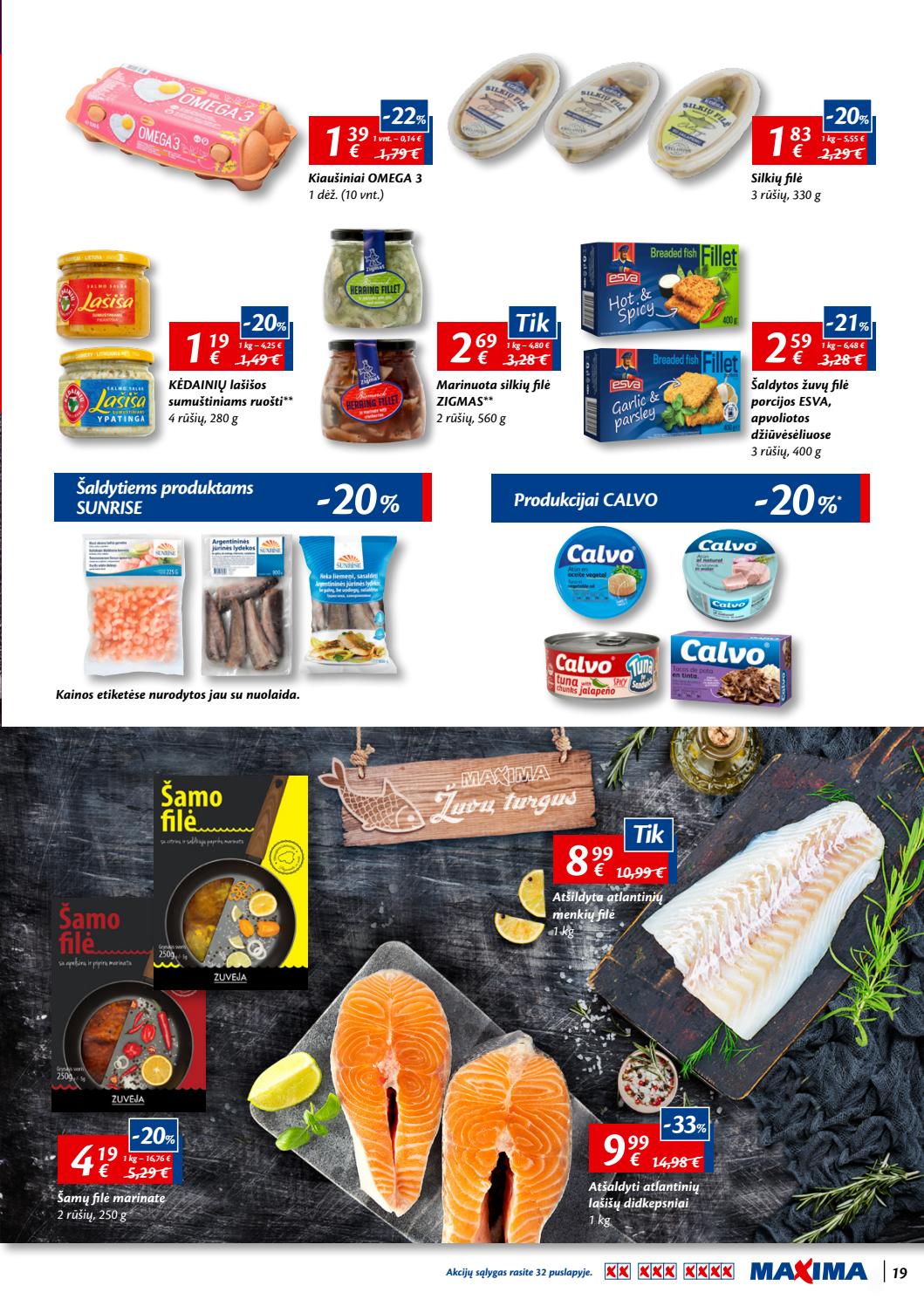 Maxima kaininis leidinys akcijos nuo 
  2019-07-19 iki 
  2019-07-31 | Leidinukas.lt puslapis 19