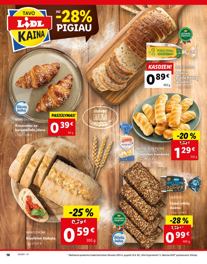 Lidl maisto prekių pasiūlymai akcijos nuo 
  2021-05-17 iki 
  2021-05-23 | Leidinukas.lt puslapis 16