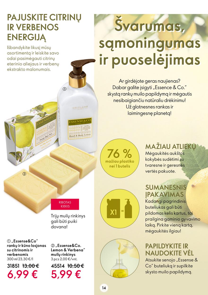 Oriflame katalogas akcijos nuo 
  2023-02-01 iki 
  2023-02-21 | Leidinukas.lt puslapis 14