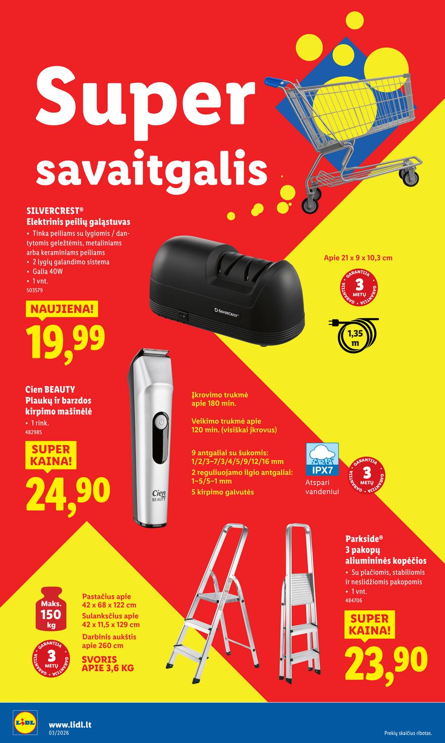 Lidl ne maisto leidinys akcijos nuo 
  2026-01-12 iki 
  2026-01-18 | Leidinukas.lt puslapis 28