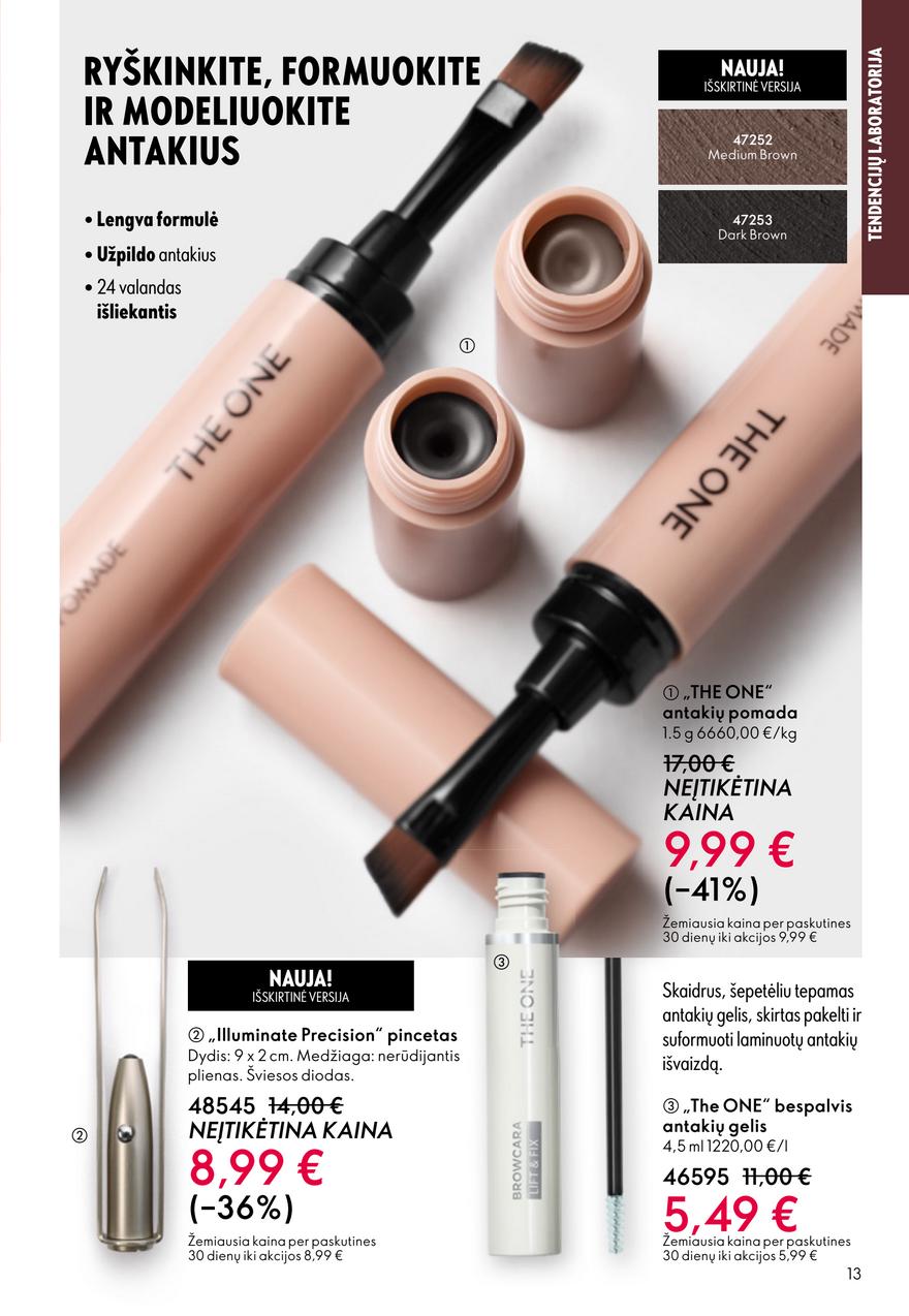 Oriflame katalogas akcijos nuo 
  2025-09-14 iki 
  2025-10-07 | Leidinukas.lt puslapis 13